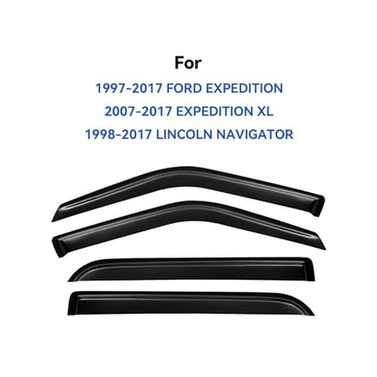 Window Visors Rain Guards for 1997