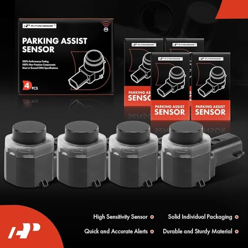 4 PC Reverse Backup Parking Assist Aid Sensor Compatible with Ford Models