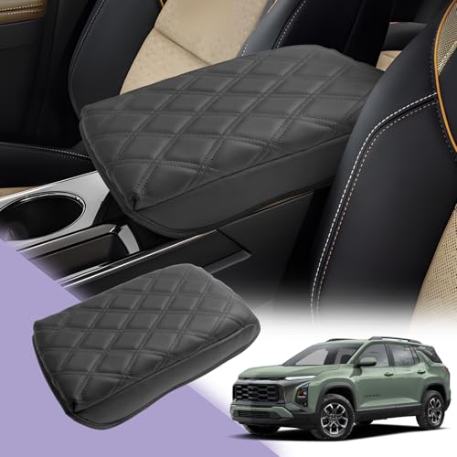 Center Console Cover Compatible with 2025 2026 Equinox Accessories Armrest Cover Center Console Pad 2025 2026 Equinox LT