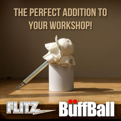 Buff Ball w 1.76oz Metal Polish Paste