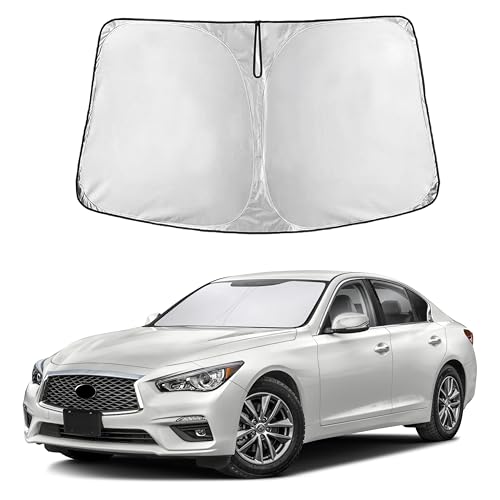 Windshield Sunshade Compatible for Infiniti Q50 2014