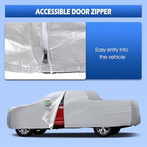 Truck Cover Waterproof All Weather Fit for Chevrolet Colorado Short Bed