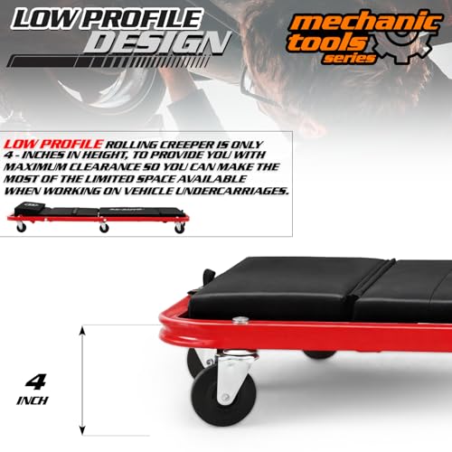 Heavy Duty Convertible Mechanic Creeper