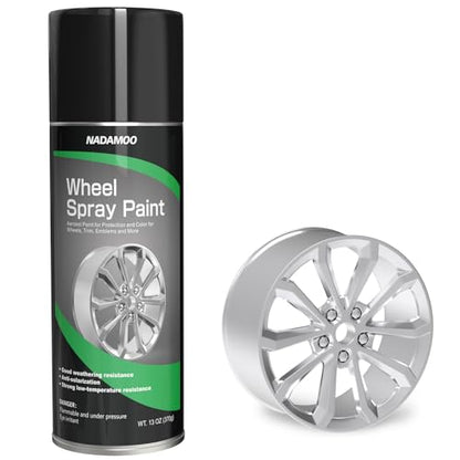 Silver Spray Paint for Wheels (13 Ounce)