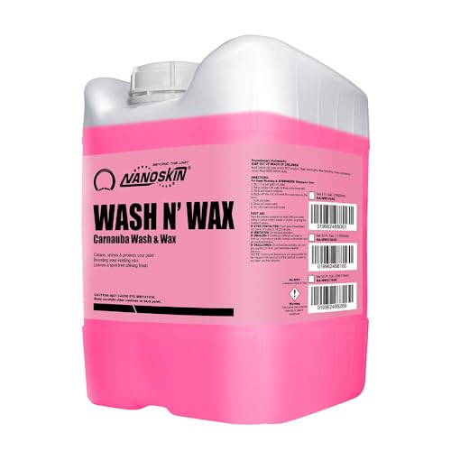 WASH N' WAX with Carnauba Wax Protection for Cars (640 Fl Oz)