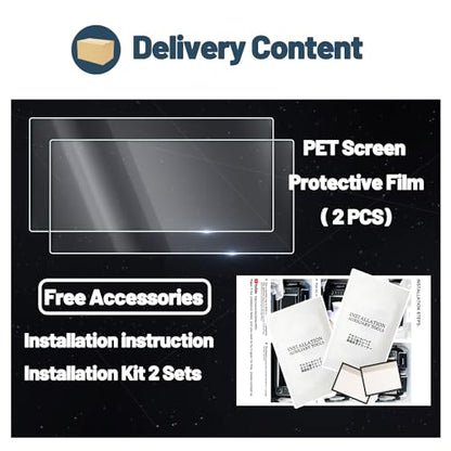 Screen Protector for Toyota Tacoma 14" Display Touchscreen Plastic Nano Films Compatible with 2024 2025 2026 Toyota Tacoma Accessories