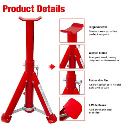 Foldable Jack Stands 3 Ton
