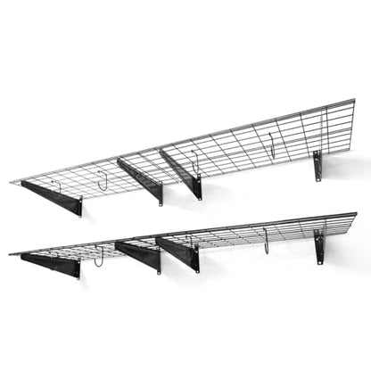 Garage Shelving Wall Mounted 72x18 Inch