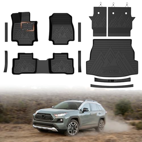Mixsuper Floor Mat & Cargo Liner for Toyota RAV4 2019