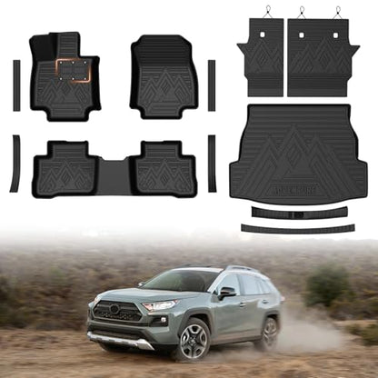 Mixsuper Floor Mat & Cargo Liner for Toyota RAV4 2019