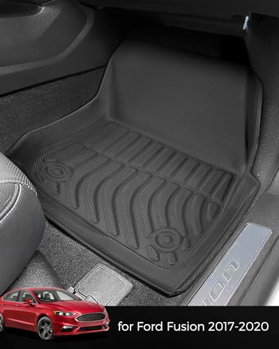 Car Floor Mats for Ford Fusion with Cargo Liner 2017