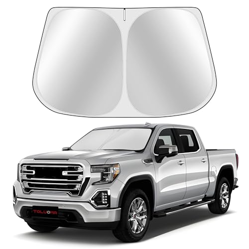 Custom Fit Windshield Sun Shade for GMC Sierra 1500 2500 3500 2019