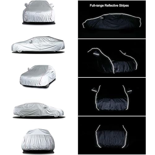 Car Covers for Automobiles Door Zipper