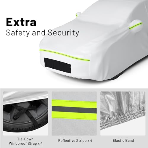 Car Cover Waterproof All Weather Custom Fit Tesla Model Y