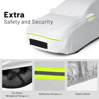 Car Cover Waterproof All Weather Custom Fit Tesla Model Y