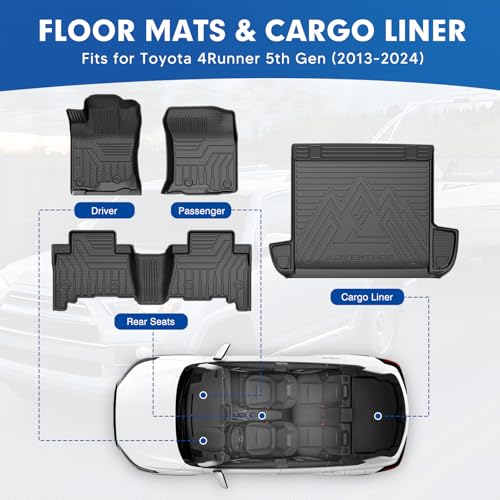 Floor Mat & Cargo Liner for Toyota 4Runner 2013