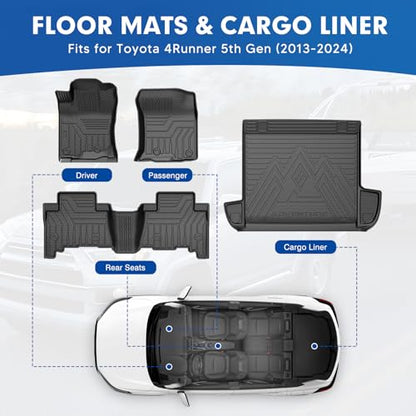 Floor Mat & Cargo Liner for Toyota 4Runner 2013