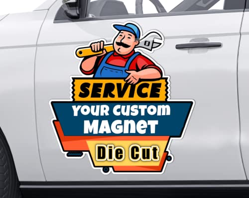 Custom Car Magnet Sign Personalized Business Logo for Cars Trucks Vans