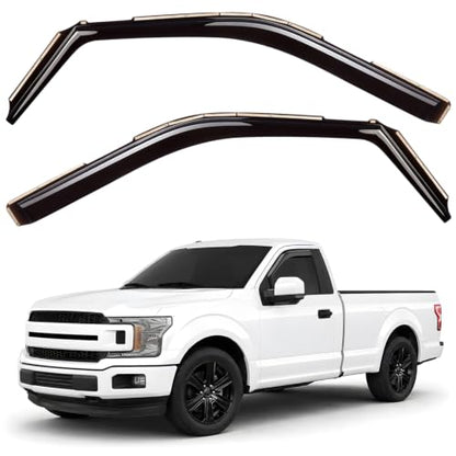 Window Deflectors Smoke Tinted in (4 Count)