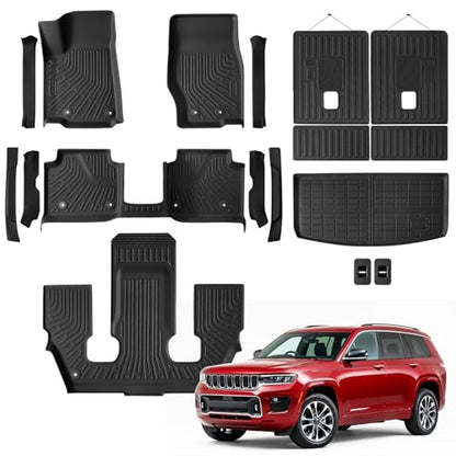 for Floor Mats Sill Guard Jeep Grand Cherokee L 2021