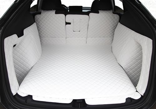 White Cargo Mat Compatible with Tesla Model Y 5