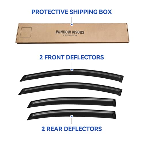 Window Visors Rain Guards for 2006
