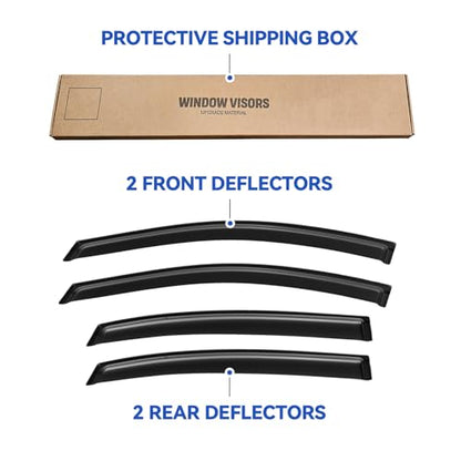 Window Visors Rain Guards for 2006