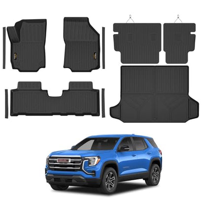 Floor Mats & Cargo Liner & Backrest Mat Custom for GMC Terrain 2018