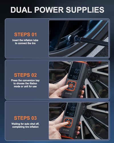 Tire Inflator Portable Air Compressor
