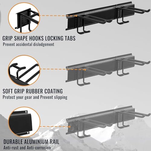 Wall Mount Tool Storage Rack