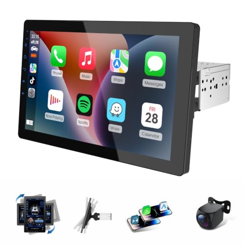 10.1 Inch Single Din 360° Rotatable Car Stereo