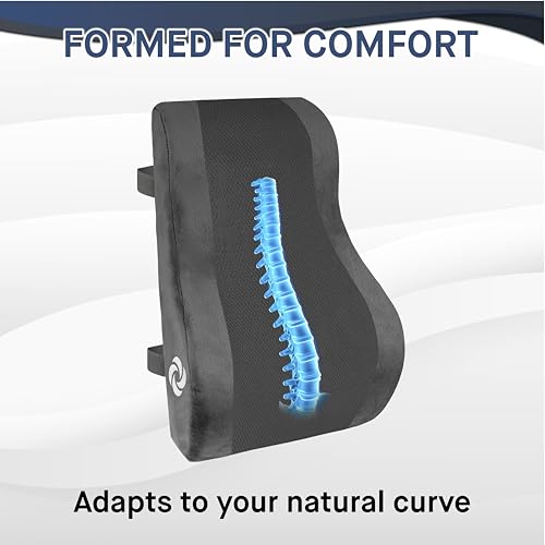 Ergonomic Lumbar Support Pillow for Office Chair and Car Seat
