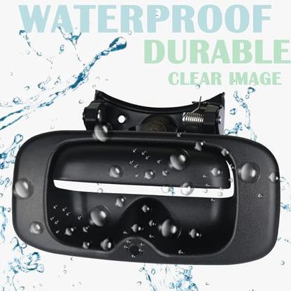 Backup Camera Tailgate Handle Rear View Camera Liftgate Latch Handle Compatible with 1999