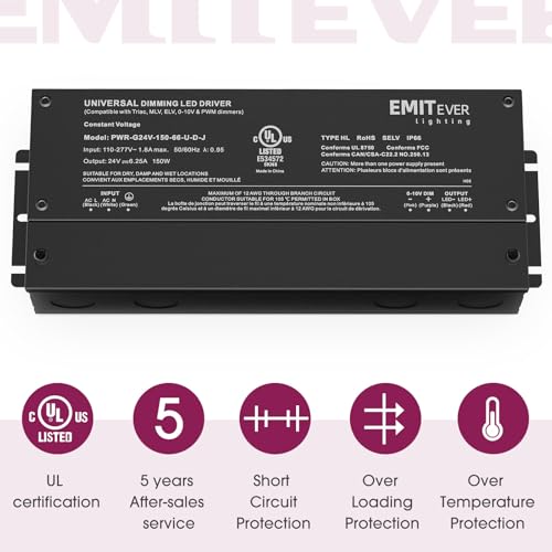 2 Pack 150W 24V 5 (2 Count)