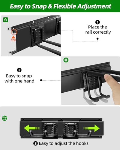 64 in Garage Tool Organizer Wall Mount