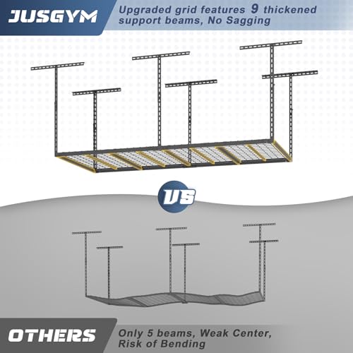 3X6FT Overhead Garage Storage Rack 450LBS Capacity