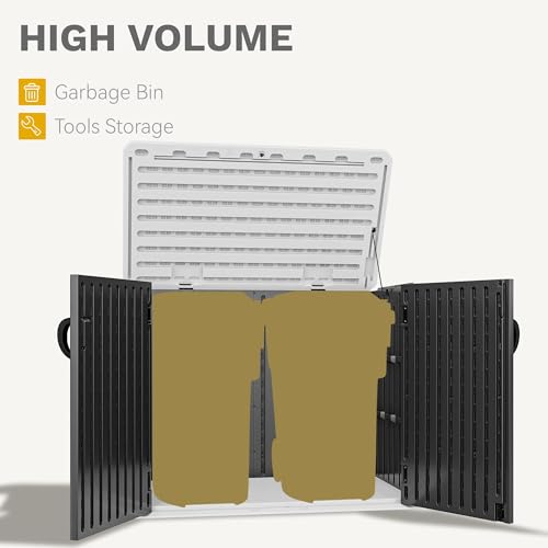 35 Cu Ft Storage Shed with Unique X