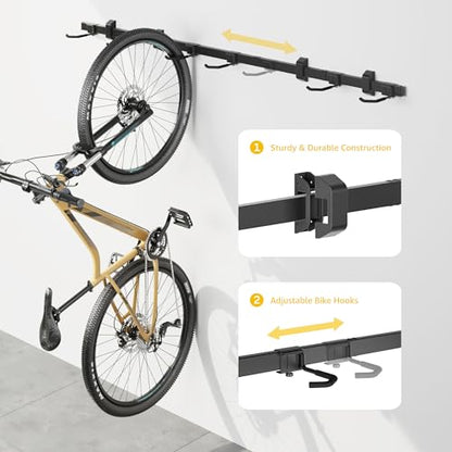 Enhanced Garage Bike Rack
