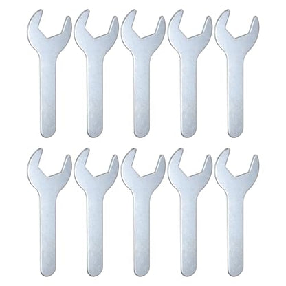 10pcs Small Wrench 24x120x2.3mm Metric U (10 Count)