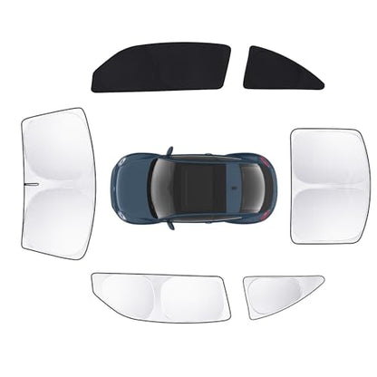 6pcs Car Window Shades for Volkswagen VW Beetle 2012 (6 Count)