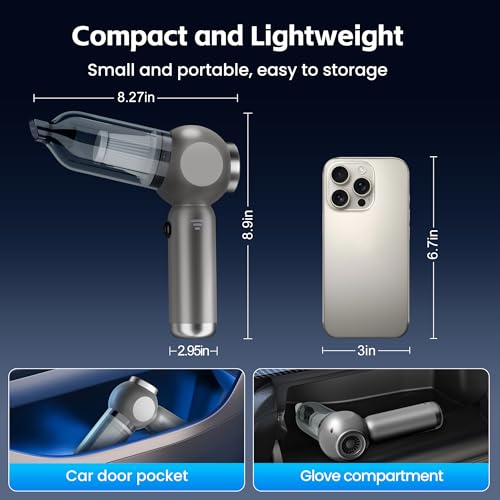 Portable Car Vacuum Cleaner High Power 17500Pa