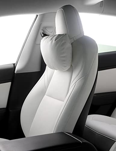 Leather Headrest Neck Pillow for Tesla Model 3
