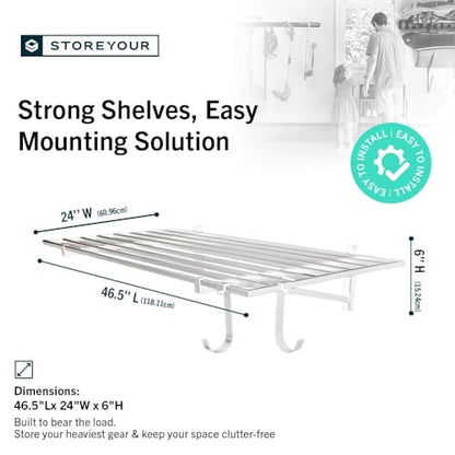 Garage Wall Shelf (2 Count)