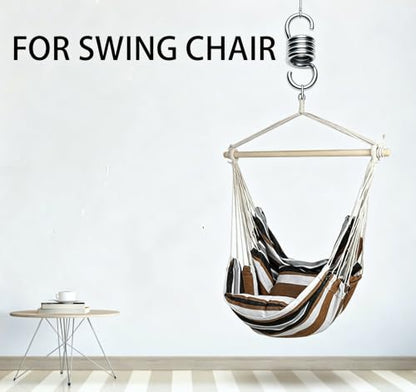 Heavy Duty Spring Hammock Chair Swing Hook Suspension Extension