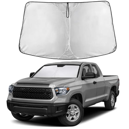 Windshield Sun Shade Compatible for Toyota Tundra 2022