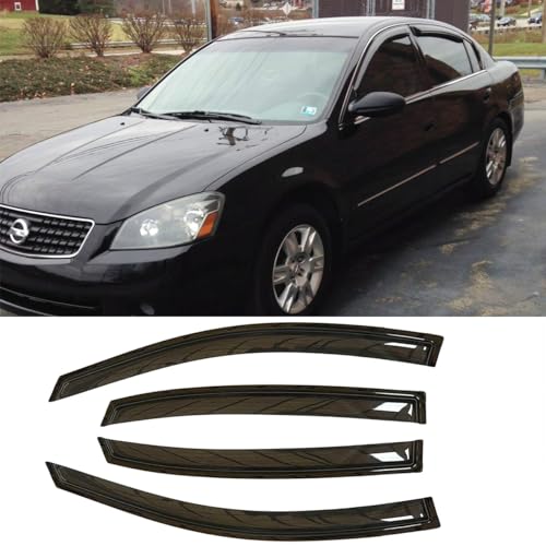 Window Visors Rain Guards for 2002
