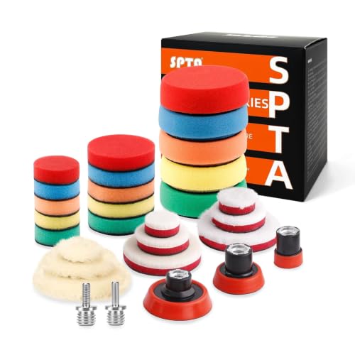29 Pcs Mini Car Polishing Pad Kit
