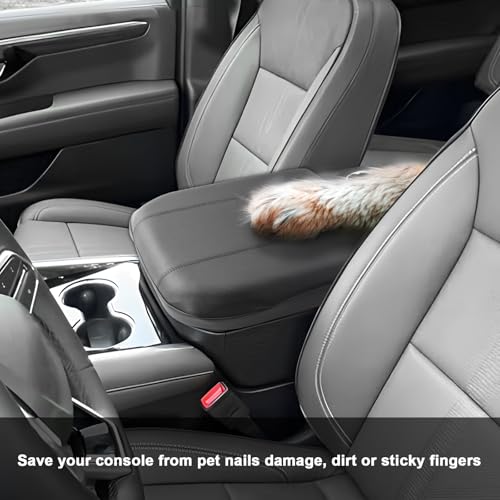 for 2025 Chevy Tahoe Suburban Armrest Cover for 2025 Chevrolet Tahoe Accessories 2025 Tahoe Center Console Cover 2025 Tahoe Suburban Middle Console Cover