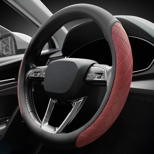 Nappa Leather Steering Wheel Cover