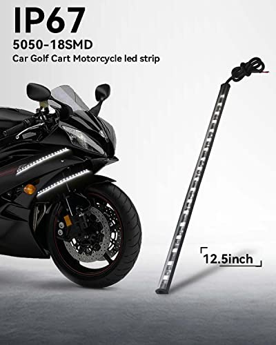 12V Led Light Strip for Cars 32CM Waterproof IP67